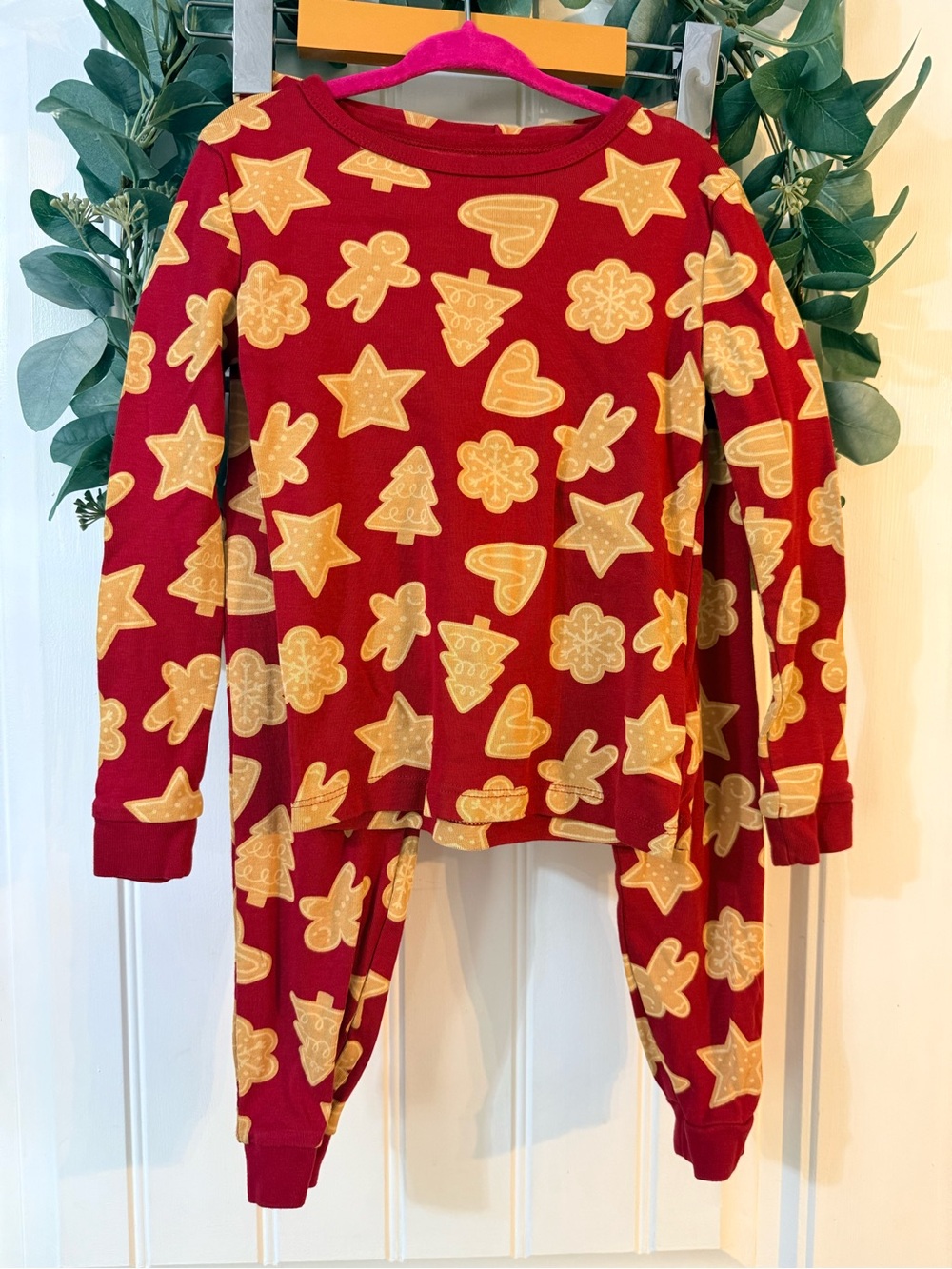💫4/$25 • Joe Fresh Gingerbread Cookie Print 2 Piece PJ Set